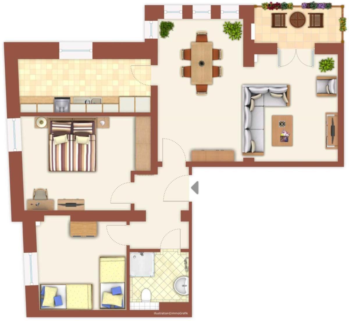 Berringer, Knurrhahn, Direkt An Der Promenade Apartment